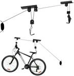Wiltec Fahrradlift Deckenhalter 20kg, 4 m Deckenh&ouml;he, Fahrradgarage Halterung...