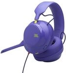 JBL Quantum 120, Kabelgebundenes Gaming-Over-Ear-Headset, Violett | Multiplattform,