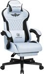 GTPLAYER Gaming Stuhl, Ergonomischer Gamer Stuhl aus Hochwertiger Flanell mit