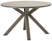 Dehner Gartentisch Marseille, braun, &Oslash; 120 cm, H&ouml;he 75 cm | runder...
