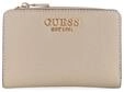 GUESS Geldb&ouml;rse Laurel II SLG Zip Around Card Case Taupe