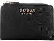 Guess Laurel Ii Kartenetui mit umlaufendem Rei&szlig;verschluss f&uuml;r Damen, Schwarz,