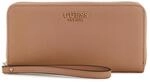 GUESS Geldb&ouml;rse Amorette SLG Zip Around Wallet Beige Taupe