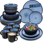 S&Auml;NGER Aruba Kombiservice 6 Personen, Teller Set & Kaffeebecher 24 tlg - 