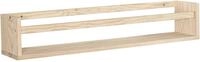 ASTIGARRAGA Regal mit Mittelstange, Kiefer, Kit Line, 80 cm