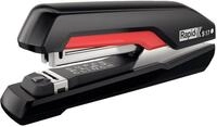 Rapid Super-Flachheftger&auml;t, 30 Blatt, Schwarz/Rot, ABS-Kunststoff, Metall,