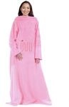 Mad Monkey Unisex Decke mit &Auml;rmeln &Auml;rmeldecke mit Heizfunktion, Rosa, 200 x...