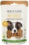 DOG'S LOVE Hunde-Soft Sticks Bio Huhn 1 x 150g | ohne Getreide & Zucker