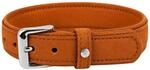 Das Lederband Hundehalsband Denver V2 Cognac 45 cm / 25 mm Verstellm&ouml;glichkeit: