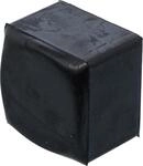 BGS Diy 91847 | Gummi-Aufsatz f&uuml;r F&auml;ustel | 1000 g | schwarz | f&uuml;r Art. 1847 