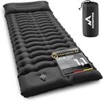 NEOLYMP NORDPINE Isomatte Camping - Integrierte Fu&szlig;pumpe, Aufblasbar, 10 cm...