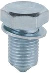 KS Tools 430.0027 &Ouml;lablassschraube, Au&szlig;en6kant 19mm, M14x1,5x17,5mm, 1er-Pack