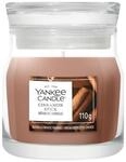 Yankee Candle Signature Kleine Duftkerze im Glas | Cinnamon Stick Kerze 