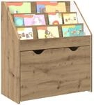 vidaXL Kinderregal Artisan-Eiche 60 x 29,5 x 69 cm Holzwerkstoff