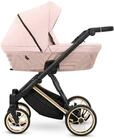 Kunert Ivento Premium 2in1 Kinderwagen mit Goldrahmen, Aluminiumrahmen, Bunt...