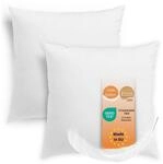 sleepling 2er Set Federkissen 50x50 cm, Kissen mit Kissenf&uuml;llung Federn |...