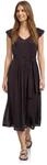 Street One Damen Midikleid aus Mesh mit Leo-Print