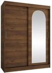 Mirjan24 Kleiderschrank Samker 150, 2-t&uuml;riger Schiebet&uuml;renschrank mit...