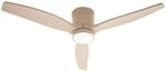 Lucande LED Deckenventilator mit Lampe Sorin Leselampe (Modern) in Creme aus...