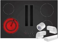 Silverline FLPHK820ESR SET | Flow-In Pro X Highlight | FLPHK820 Kochfeldabzug 