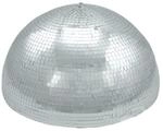 SATISFIRE 40cm Halbspiegelkugel inklusive Motor - Discokugel f&uuml;r Deckenmontage...