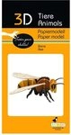 Fridolin 3D Papiermodell, Biene