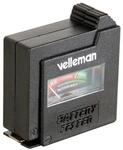 Velleman Batterietester, analog, f&uuml;r Standardbatterien (AAA, AA, C, D, E-Block...