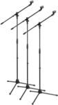3x SET McGrey MBS-01 Mikrofonst&auml;nder mit Galgen und Mikrofonklemme (Schwenkarm,