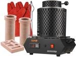 VEVOR Goldschmelzofen1350 W 1150 ℃ Max. Temperatur, digitaler elektrischer