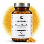 QIDOSHA&reg; Vitamin B Komplex ultra-hochdosiert & bioaktiv plus Kofaktoren, 180...