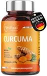 BIO Curcuma Extrakt - XXL Dose mit 500 Kapseln - Stark gesteigerte...