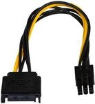 Akyga AK-CA-30 SATA Stecker auf PCI-E 6 pin Buchse Adapter Kabel 15cm
