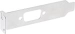 InLine 33208D Slotblech, mit 9-pol Sub D Aussparung, low Profile
