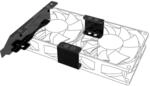 Akasa PCI-Slot-Halterung f&uuml;r die Montage von einem/zwei 80 mm oder 92 mm...