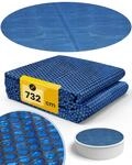 Miganeo Premium Pool Solarplane rund &Oslash; 732 cm | Solarfolie f&uuml;r Pools |...