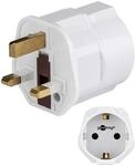 Goobay 45353 Netzadapter, Schutzkontaktbuchse (Typ F, CEE 7/4)