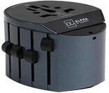 SKROSS | Alpha Line | Adattatore Universale da Viaggio Completo per Prese a 2 o 3