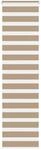 vidaXL Doppelrollo Sandbraun 65x200 cm Stoffbreite 60,9 cm Polyester