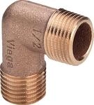 'Viega 3091 3091 Stecker Winkelst&uuml;ck 90 &deg; 3/4 Bronze