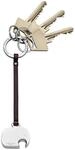 Georg Jensen New Schl&uuml;sselanh&auml;nger Elefant Aluminium Leder Riemen, Aluminium,