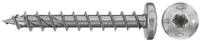 fischer Spanplattenschraube PowerFast II PTF 5,0 x 60 A2 50, Halbrundkopf,