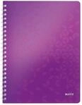Leitz WOW Collegeblock A4 kariert, 160 Seiten, 80 Blatt FSC-zertifiziertes Papier 80