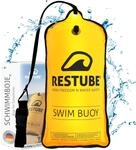 Restube Schwimmboje - Aufblasbare Schwimmhilfe f&uuml;r Schwimmen, Schnorcheln,