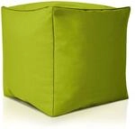 Green Bean Sitzsack-Hocker 40x40x40cm mit EPS-Perlen F&uuml;llung - Fu&szlig;hocker...