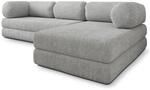Masseno Schaumstoff-Ecksofas KELI mit Schlaffunktion, Modulares Schlafsofa aus