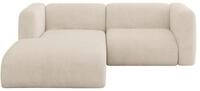 ALTDECOR Ecksofa in L-Form MIRA-L1 227x179x89 - Beige | Corner Sofa Bett...