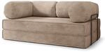 Masseno Schaumstoffsofa ALVIO mit Schlaffunktion, Schlafsofa, Wohnzimmersofa,...