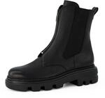 Paul Green Damen Ballerinas mit Absatz 8287-000 Weite XX-Schmal Rei&szlig;verschluss
