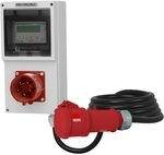 Mobiler Stromz&auml;hler MID mit Mennekes Einbaustecker 32A 5x4mm2 Stromverteiler