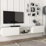 [en.casa] TV Lowboard Paltamo TV Schrank h&auml;ngend Fernsehschrank 180 x 31 x 30...